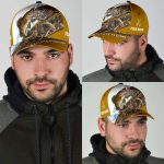 Personalized Walleye Fishing Hat with Custom 3D Design – Perfect Gift