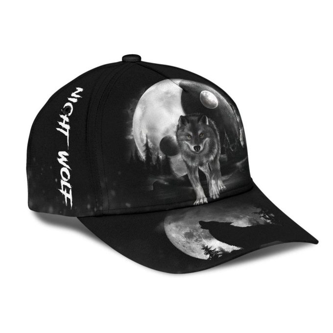 Custom Name Wolf Classic Cap