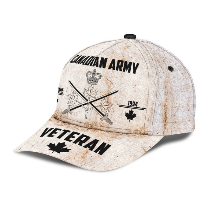Personalized Canadian Army Classic Cap – Custom Name XT Baseball Cap Gift