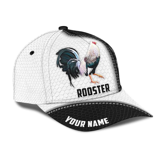 Custom Rooster Cap Personalized 3D Printed Hat – Gift
