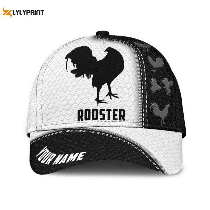 Custom Rooster Cap: Stylish and Personalized Headwear for a Unique Look