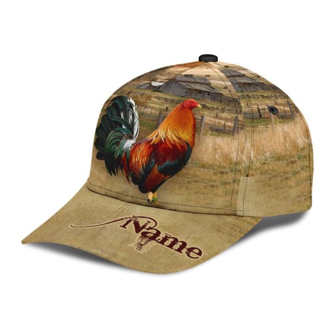 Custom Rooster Cap – Unique 3D Printed Personalized Hat Gift