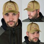 Customize Name Baseball Lover All Over 3D Design Print Cap NTN15042101 Printed Baseball Cap Gift