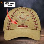 Customize Name Baseball Lover All Over 3D Design Print Cap NTN15042101 Printed Baseball Cap Gift