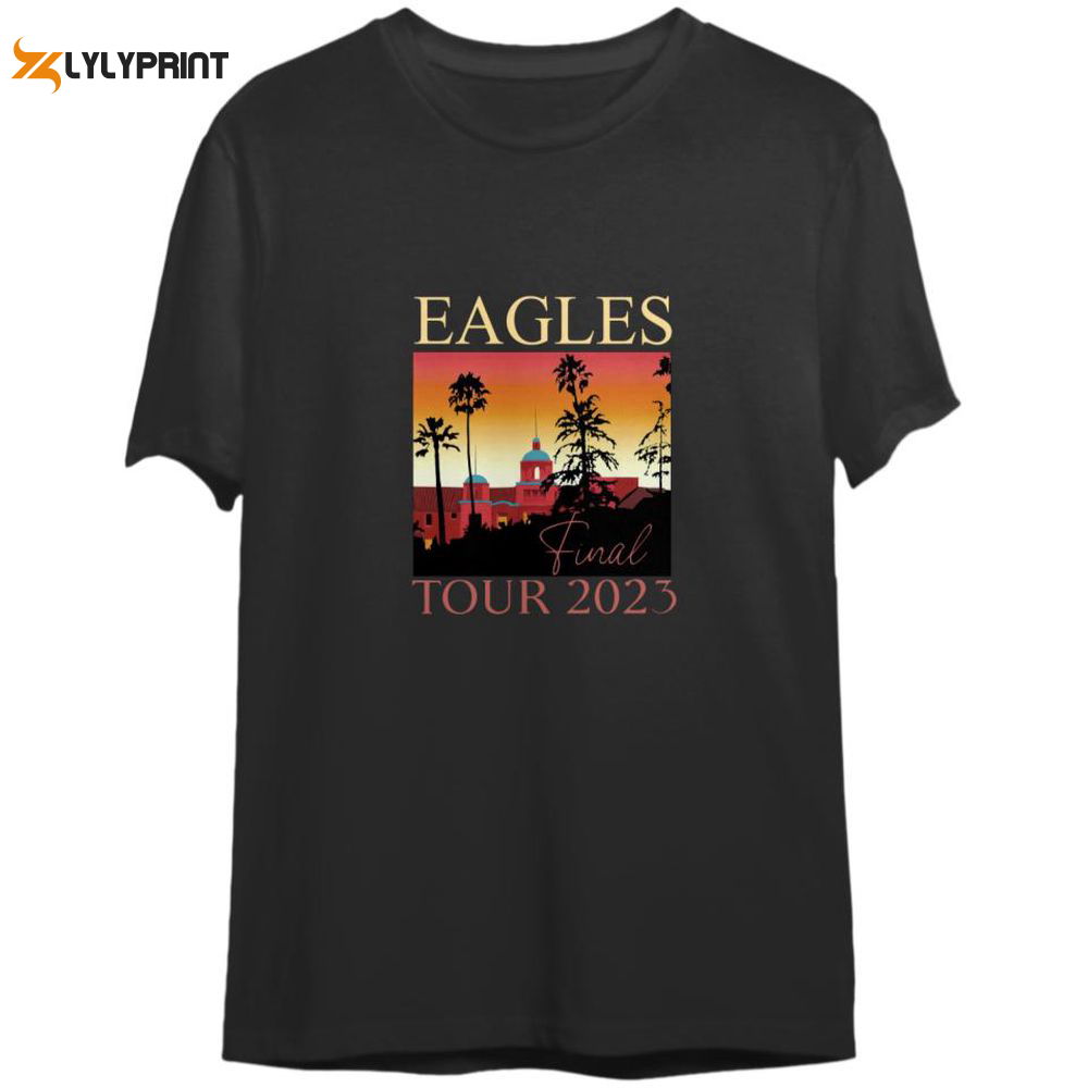 Eagles The Long Goodbye Tour 2023 Rock Band TShirt Eagles The Long Goodbye Tour 2023 Rock Band TShirt