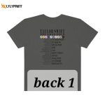 Eras Tour T-Shirt: Stylish & Versatile Two-Sided Tee for Unforgettable Adventures