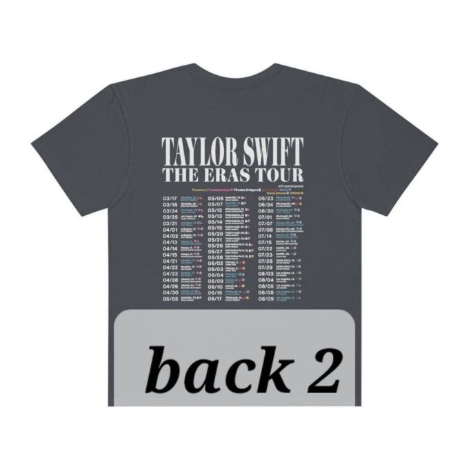 Eras Tour T-Shirt: Stylish & Versatile Two-Sided Tee for Unforgettable Adventures