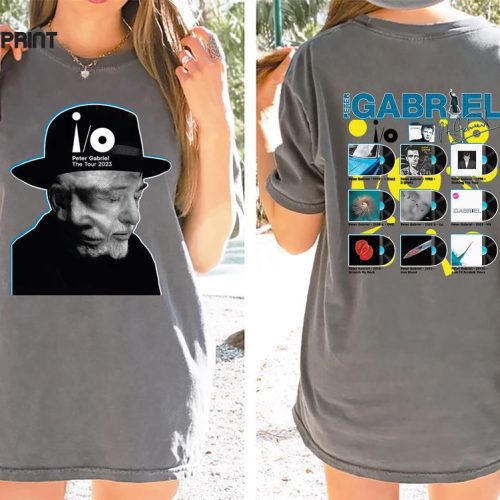 Get Ready for Peter Gabriel s 2023 Tour with our Official T-Shirt!