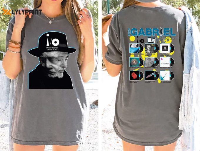 Get Ready for Peter Gabriel s 2023 Tour with our Official T-Shirt!