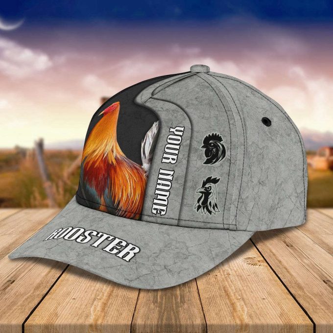 Get Stylish with a Customized Rooster Cap 3D Printed Limited Stock!