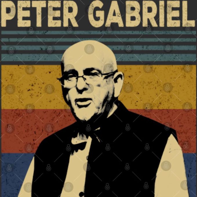 Graphic Peter Gabriel 2023 Tour T-Shirt, Peter Gabriel 2023 Merch