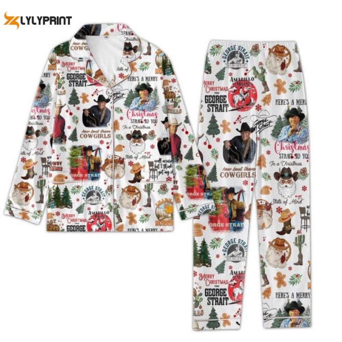 GS Button Down Pajamas Set, GS Pajamas, GS Pyjamas
