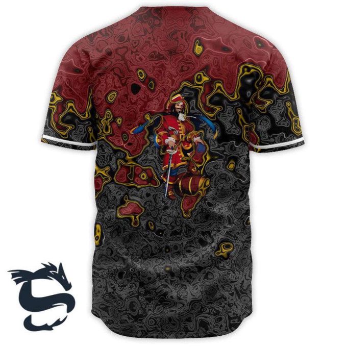 Holographic Colorful Captain Morgan Baseball Jersey