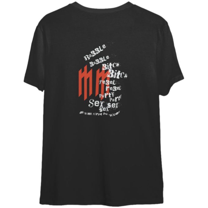 Iconic Marilyn Manson Tshirt: Embrace the Dark Style