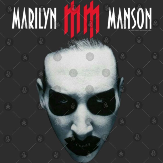 Iconic Marilyn Manson Tshirt: Embrace the Dark Style