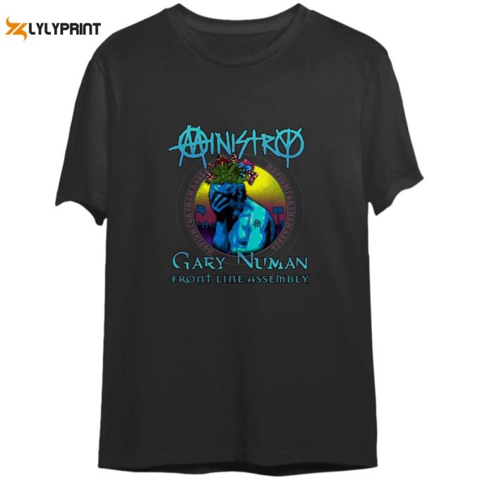 Ministry Spring 2024 Tour With Gary Numan and Front Line Assembly T-shirt