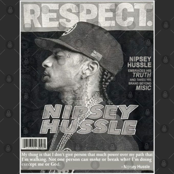 Nipsey Hussle Tee Gift for Men and Women