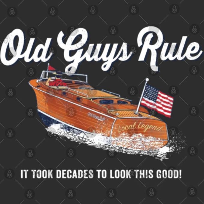 Old Guys Rule: Decades-Long Journey on Double Sided T-Shirts