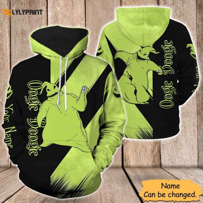 Oogie Boogie Disney 3D Printed Hoodie