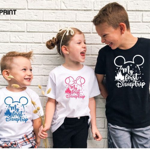 Personalized Disney Trip T-Shirt for Adults & Kids – Customizable Disneyland Souvenir