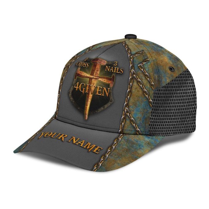 Customizable Jesus Saves 3D Printed Baseball Hat for Stylish Men