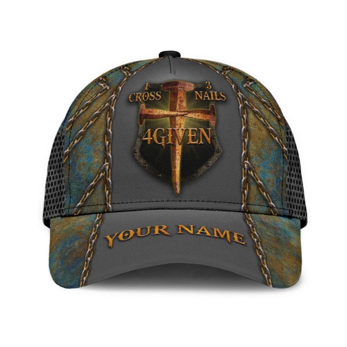 Customizable Jesus Saves 3D Printed Baseball Hat for Stylish Men