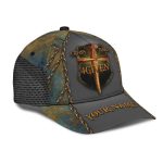 Customizable Jesus Saves 3D Printed Baseball Hat for Stylish Men