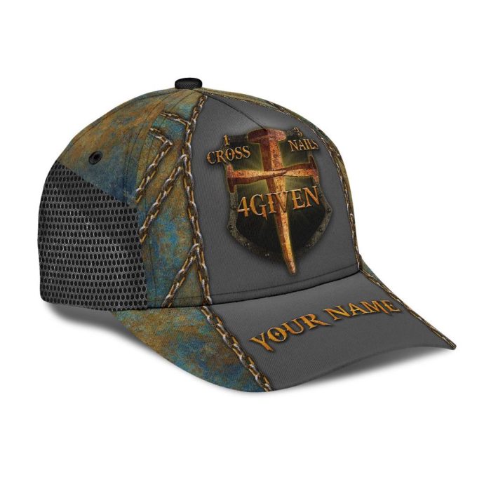 Customizable Jesus Saves 3D Printed Baseball Hat for Stylish Men