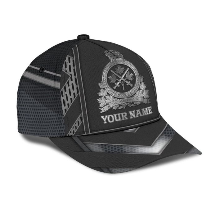 Personalized Name XT Canadian Veteran Army Classic Cap Baseball Hat