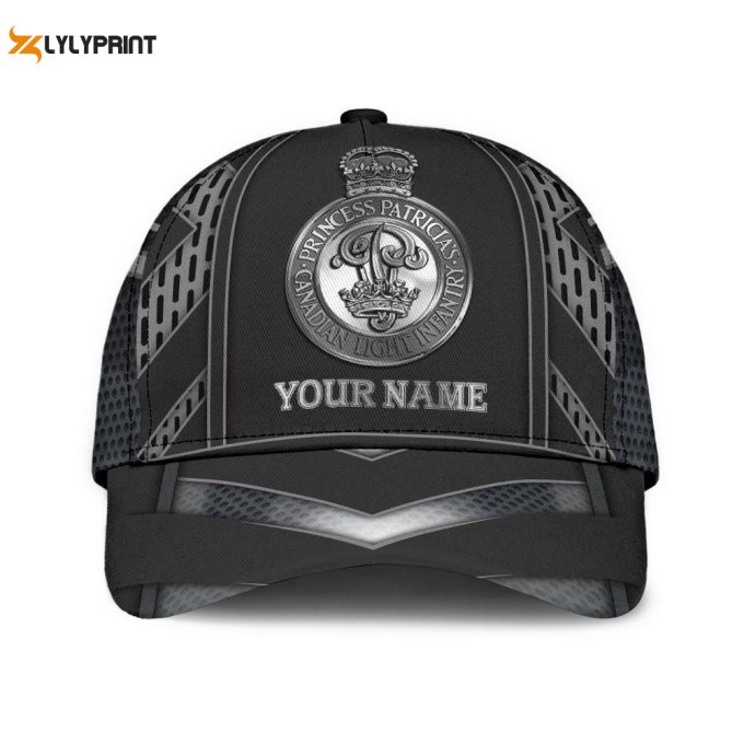 Personalized Name XT Canadian Veteran PPCLI Classic Cap Baseball Hat