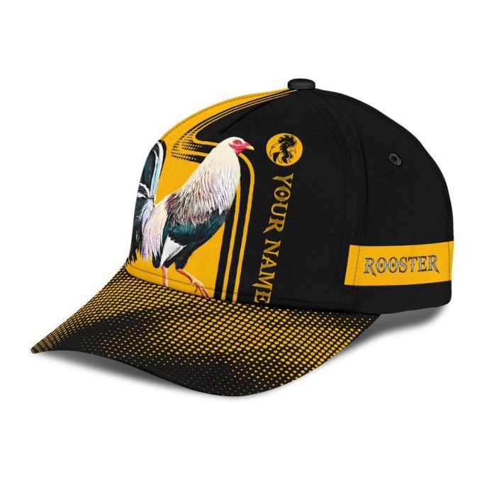 Personalized Rooster 3D Printed Cap Baseball Hat