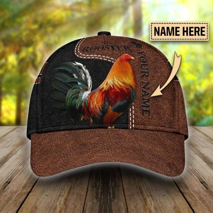 Personalized Rooster Cap Baseball Hat
