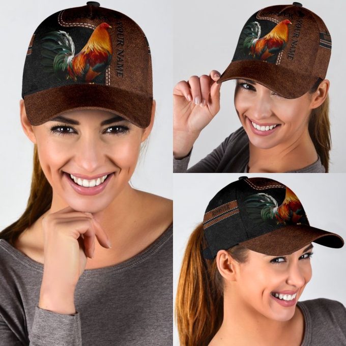 Personalized Rooster Cap Baseball Hat