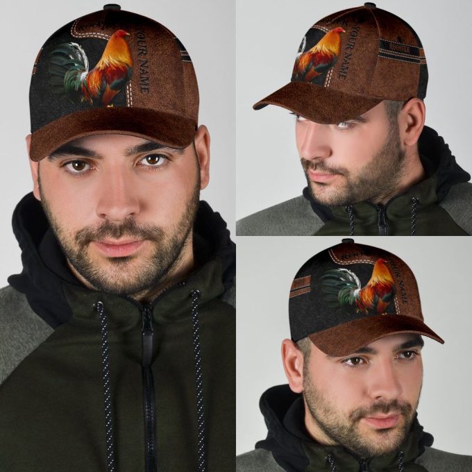 Personalized Rooster Cap Baseball Hat