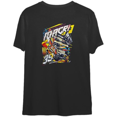 Rev up your style with the Anthony Macri Sprint Car Graphic T-Shirt for dirt track racing enthusiasts