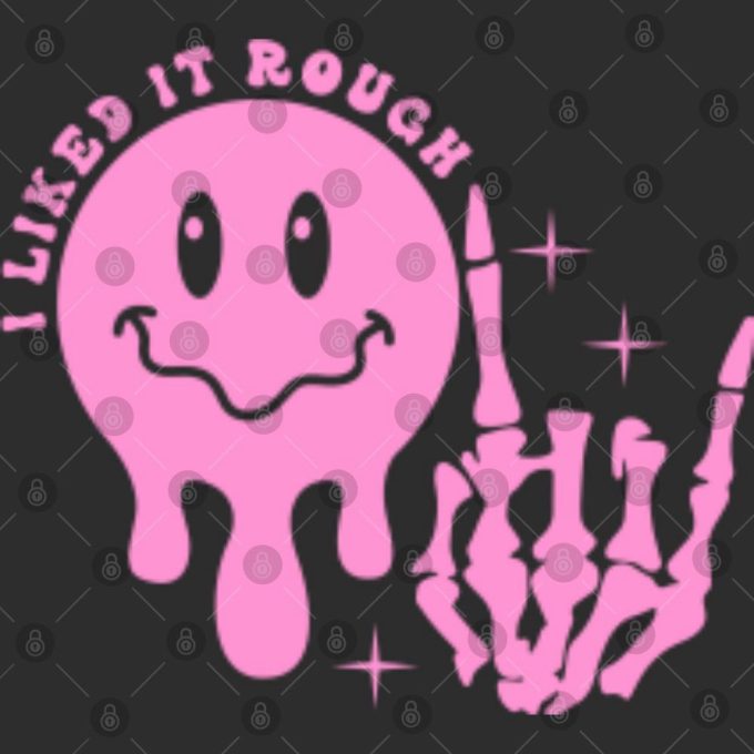 Roughly Loving Life T-Shirt: Unique and Edgy Design for a Bold Statement