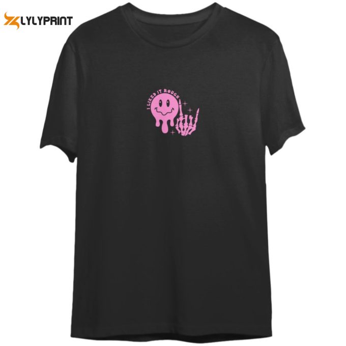 Roughly Loving Life T-Shirt: Unique and Edgy Design for a Bold Statement