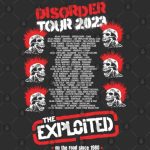 The Exploited Disorder Tour 2023 T-Shirt