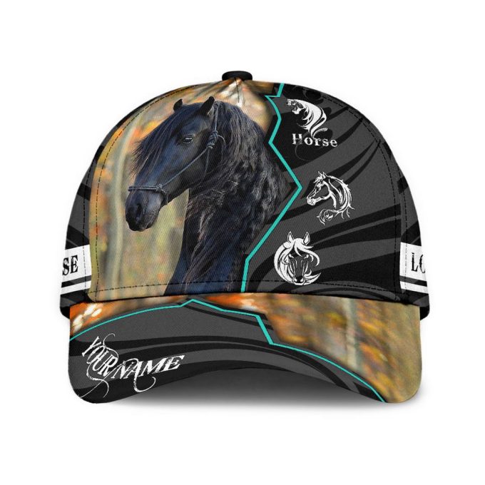 Tmarc Tee Personalized Name Horse Classic Cap Pi Printed Baseball Cap Gift