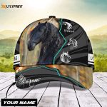 Tmarc Tee Personalized Name Horse Classic Cap Pi Printed Baseball Cap Gift