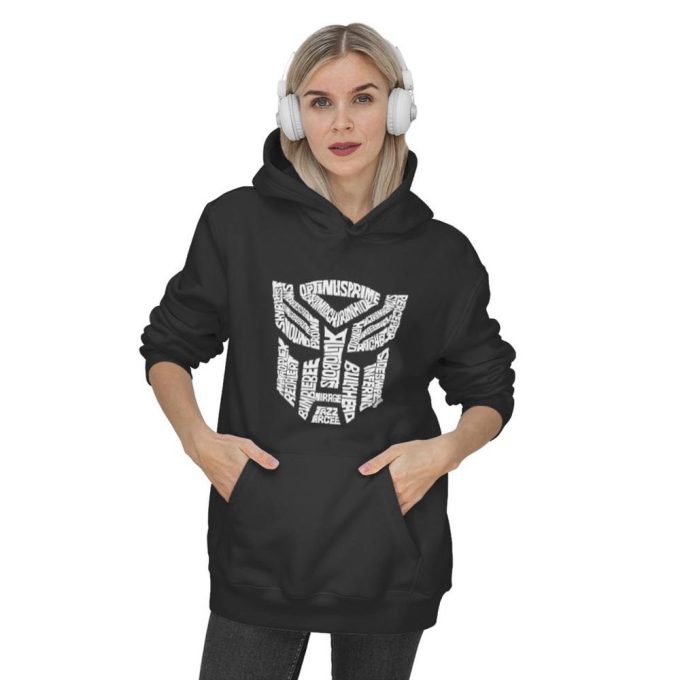 Transform with Autobots: White Hoodies for True Fans