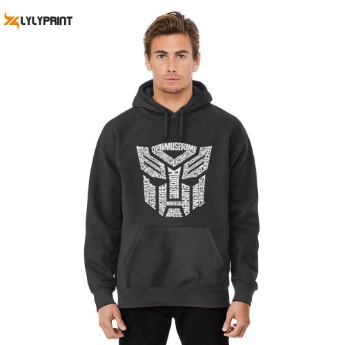 Transform with Autobots: White Hoodies for True Fans