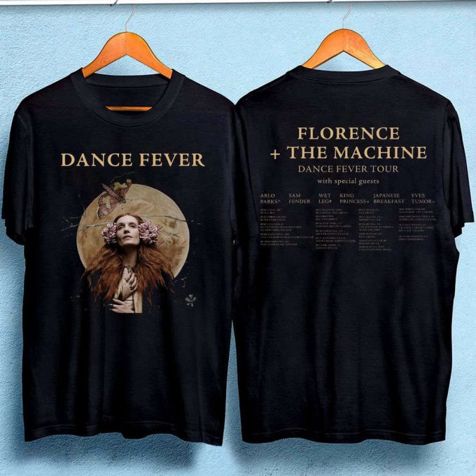 Official Florence and the Machine 2022 Tour T-shirt – Double-Sided Design