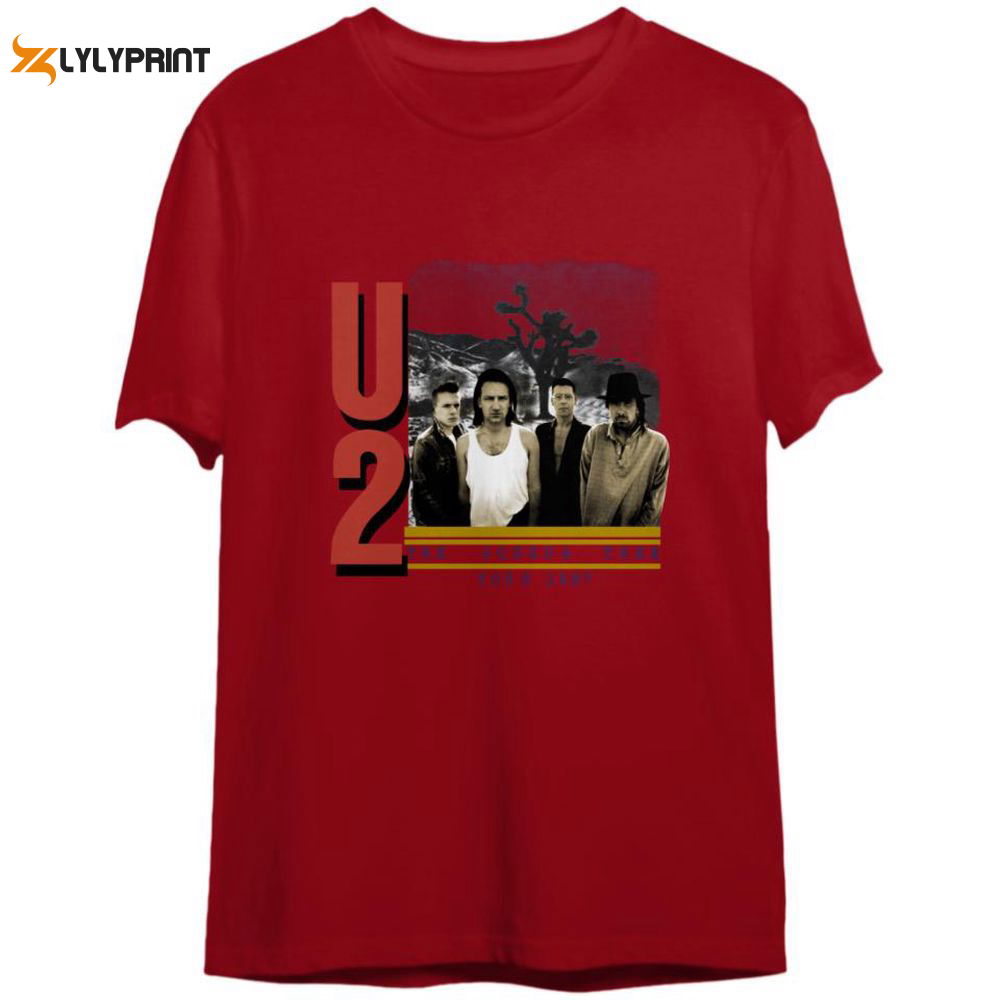 U2 Joshua Tree 1987 Concert Tour T-Shirt U2 Joshua Tree 1987 Concert Tour T-Shirt