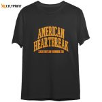 Zach Bryan American Heartbreak tour 2022 double sided tshirt