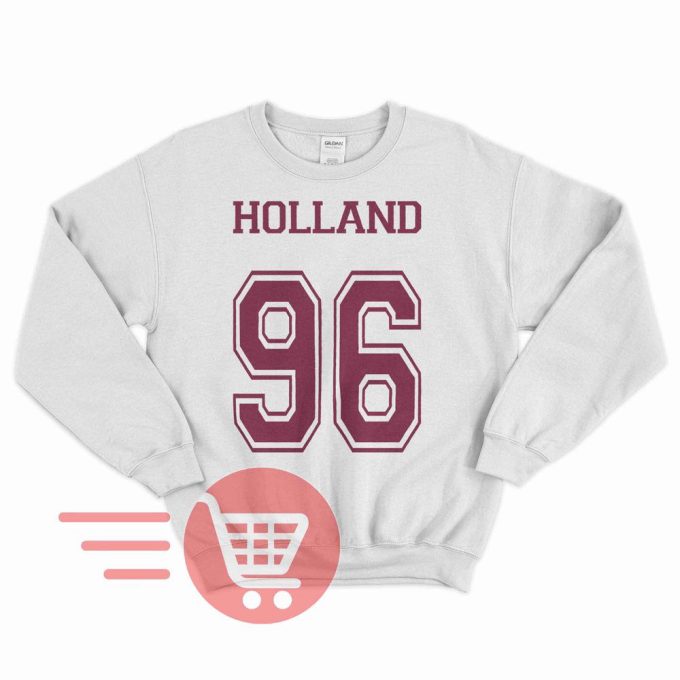 Tom Holland Sweatshirt Tom Holland Sweater Tom Holland shirt Tom Holland 96 Holland 1995 birthday years T-shirt Unisex Sweatshirt Tee