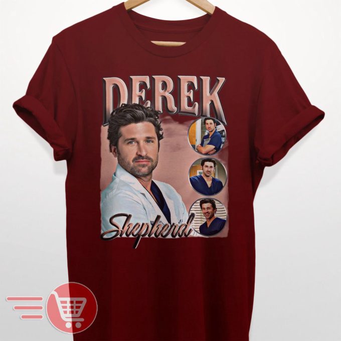 Limited Derek Shepherd Vintage T-Shirt Gift For Women and Man Unisex T-Shirt