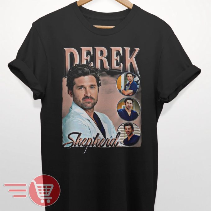 Limited Derek Shepherd Vintage T-Shirt Gift For Women and Man Unisex T-Shirt