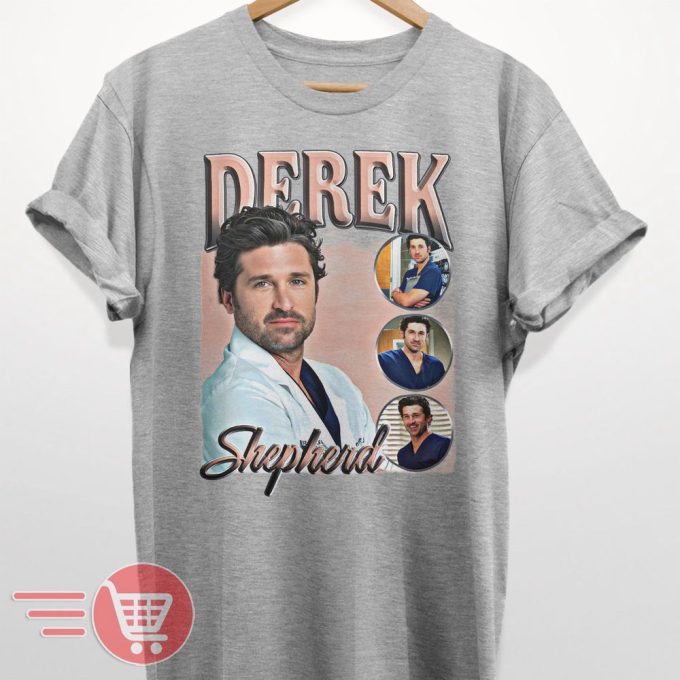 Limited Derek Shepherd Vintage T-Shirt Gift For Women and Man Unisex T-Shirt