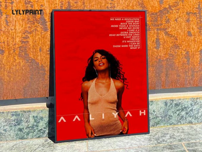 Aaliyah “Aaliyah” Album Cover Poster #fac